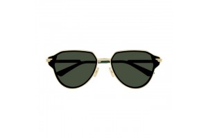 Bottega Veneta BV1271S 003 GOLD GREEN napszemüveg