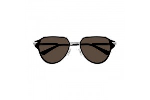 Bottega Veneta BV1271S 004 Silver Brown napszemüveg