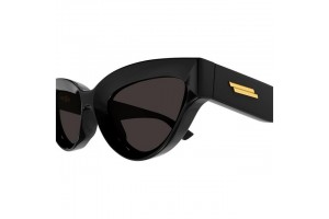 Bottega Veneta BV1249S 001 fekete-szürke női napszemüveg