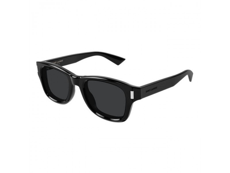 Saint Laurent SL 801 fényes fekete férfi napszemüveg