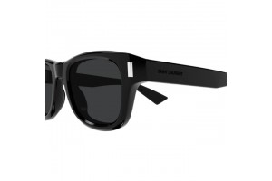 Saint Laurent SL 801 fényes fekete férfi napszemüveg