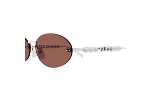 Gucci GG1922S 002 Shiny Silver Brown napszemüveg