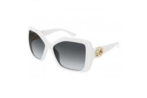 Gucci GG2015S 003 Shiny White Grey napszemüveg