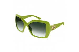 Gucci GG2015S 004 SHINY SOLID ACID GREEN GREEN GRADIENT napszemüveg