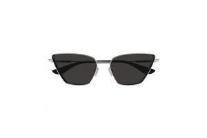 Alexander McQueen AM0501S 001 Shiny Silver Grey női napszemüveg