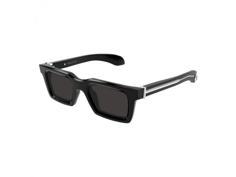 Alexander McQueen AM0506S - fekete-szürke napszemüveg