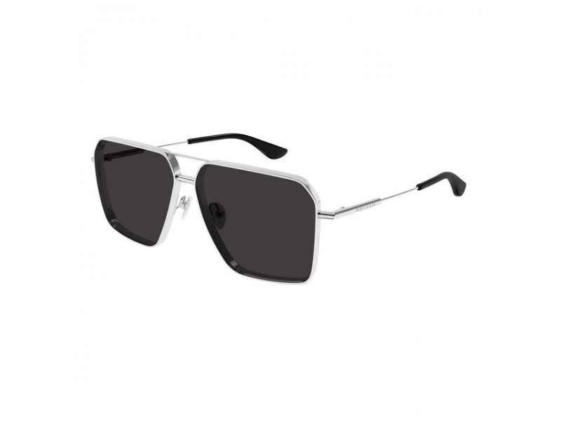 Alexander McQueen AM0500S - Shiny Silver Grey