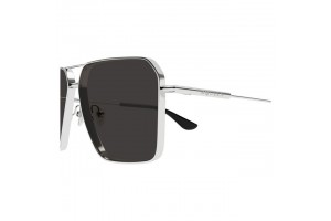 Alexander McQueen AM0500S - Shiny Silver Grey
