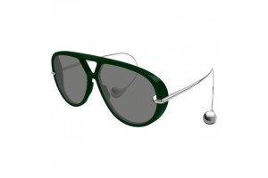 Bottega Veneta BV1273S 008 zöld-szürke női napszemüveg