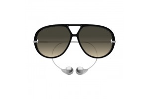 Bottega Veneta BV1273S 010 fekete degradált napszemüveg