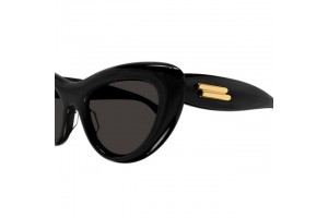 Bottega Veneta BV1282S 001 fekete-szürke női napszemüveg