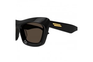 Bottega Veneta BV1283S 001 – fekete-barna női napszemüveg