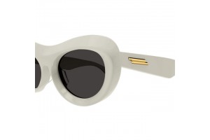 Bottega Veneta BV1284S 003 fehér-szürke női napszemüveg