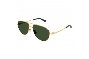 Bottega Veneta BV1302S 003 Gold Green