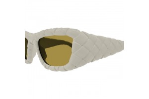 Bottega Veneta BV1303S 006 WHITE BROWN