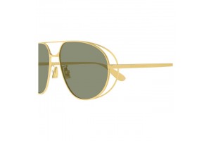 Bottega Veneta BV1344S 001 GOLD GREEN napszemüveg