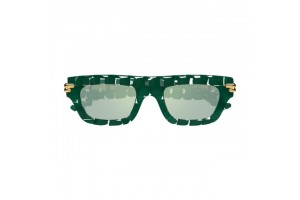 Bottega Veneta BV1321S 003 GREEN — unisex napszemüveg