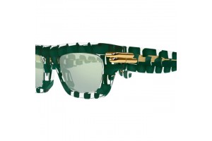 Bottega Veneta BV1321S 003 GREEN — unisex napszemüveg
