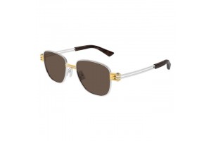 Bottega Veneta BV1380S 001 – ezüst-barna napszemüveg