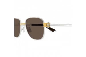 Bottega Veneta BV1380S 001 – ezüst-barna napszemüveg