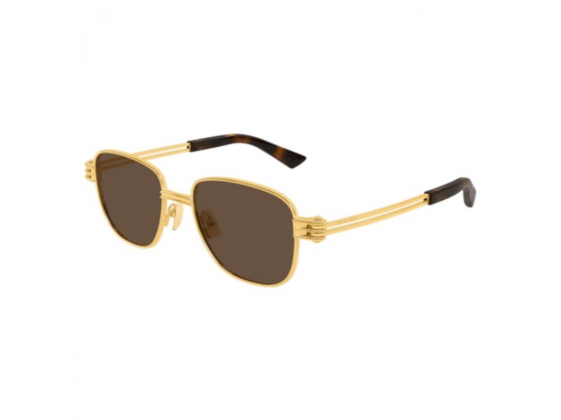 Bottega Veneta BV1380S 003 Gold Brown napszemüveg