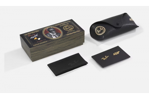 Ray-Ban RB0316S Mega Clubmaster Black On Gold