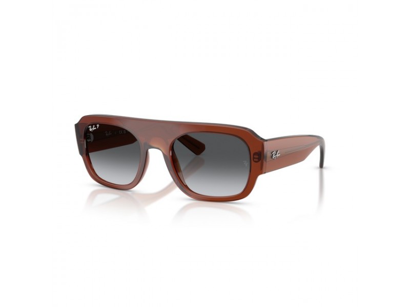 Ray-Ban RB2218 6678T3 polarizált napszemüveg barna-szürke
