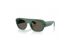 Ray-Ban RB2218 6681/3 Transparent Green Brown napszemüveg