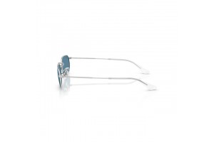 Ray-Ban RB3947 003/S2 ezüst keret, polarizált kék lencse