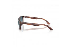 Ray-Ban RB2222 STRIPED HAVANA kék/szürke lencse
