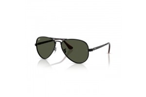 Ray-Ban RB3925 Aviator Max fekete keret zöld lencse
