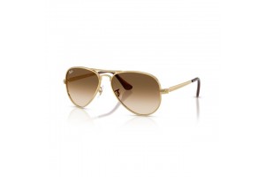 Ray-Ban RB3925 001/51 AVIATOR MAX ARISTA GOLD CLEAR GRADIENT BROWN napszemüveg