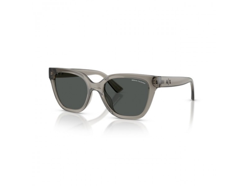Armani Exchange AX4164SU - SHINY TRANSPARENT GREY napszemüveg