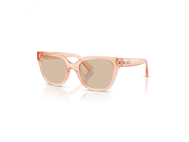 Armani Exchange AX4164SU napszemüveg – áttetsző barack