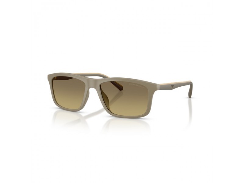 Emporio Armani EA4257U – matte beige brown, gradient grey