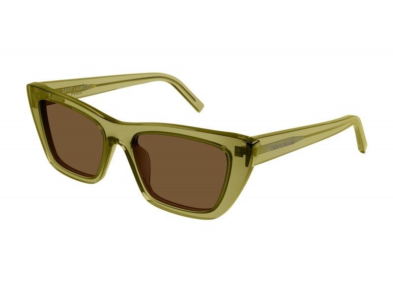 Saint Laurent SL 276 MICA 059 zöld-barna napszemüveg