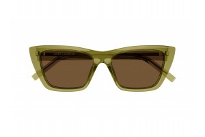 Saint Laurent SL 276 MICA 059 zöld-barna napszemüveg