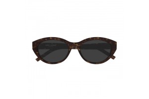 Saint Laurent SL M148 Shiny Dark Havana Grey