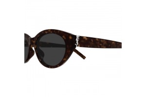 Saint Laurent SL M148 Shiny Dark Havana Grey
