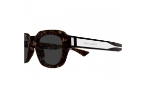 Saint Laurent SL 791 002 - SHINY DARK HAVANA, szürke lencse