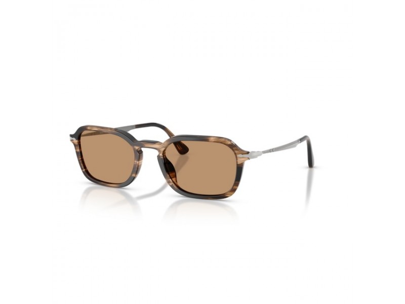 Persol PO3381S 123653 csíkos fekete-barna napszemüveg