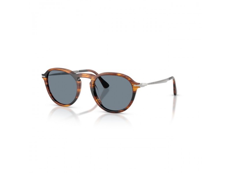 Persol PO3383S 123556 csíkos fekete-barna napszemüveg
