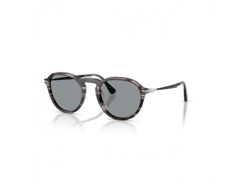 Persol PO3383S 1238R5 — csíkos fekete/szürke/kék