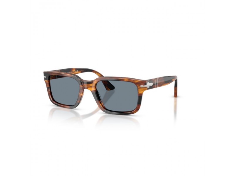 Persol PO3272S 123556 csíkos fekete-barna és világoskék