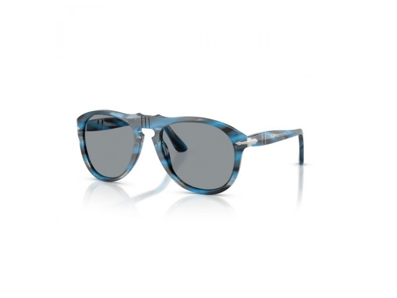 Persol PO0649 1234R5 csíkos kék-szürke napszemüveg