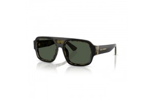Dolce & Gabbana DG4516 34049A BLACK ON YELLOW HAVANA DARK GREEN POLARIZED napszemüveg