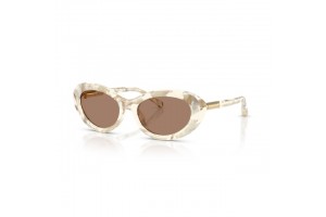 Dolce & Gabbana DG4519 346173 PEARL HAVANA CREAM SOLID BROWN napszemüveg