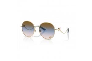 Dolce & Gabbana DG2324 488/U6 PALE GOLD PINK/BLUE/BROWN GRADIENT napszemüveg