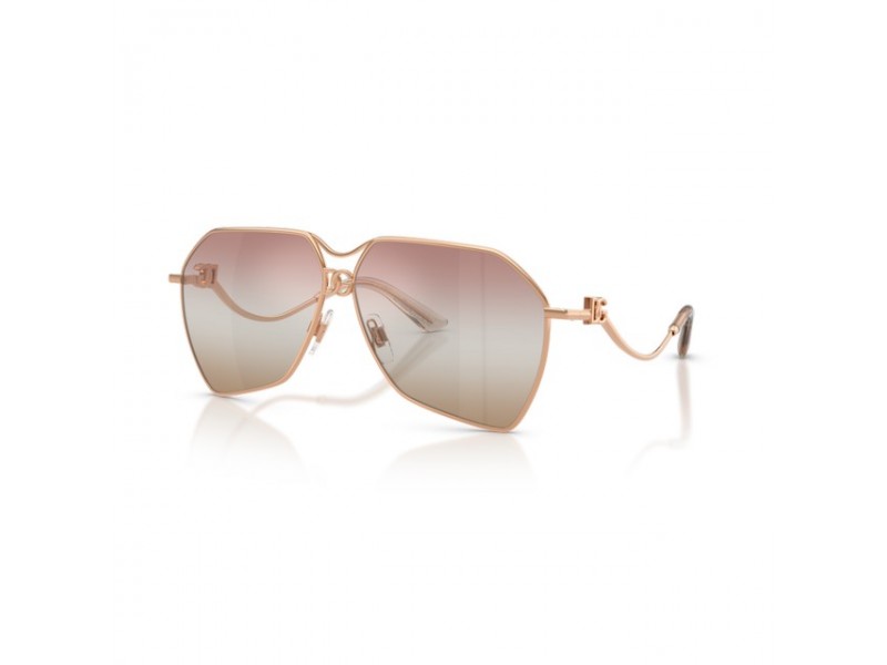 Dolce & Gabbana DG2326 1298EL rose gold napszemüveg