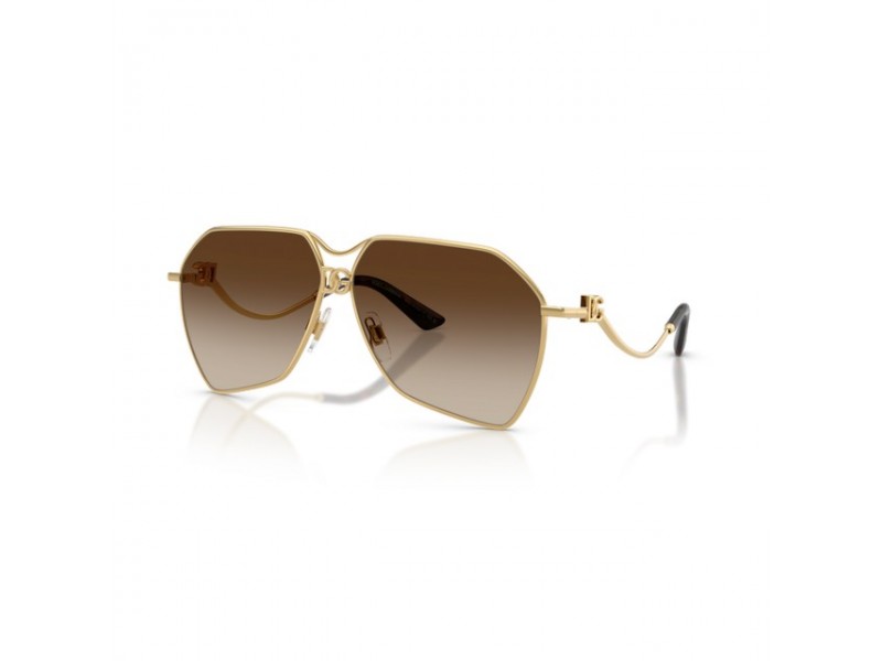 Dolce & Gabbana DG2326 GOLD GRADIENT BROWN